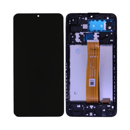Touch+Display+Frame Samsung Galaxy A12/A125 Preto Touch+Display+Frame Samsung Galaxy A12/A125 Preto